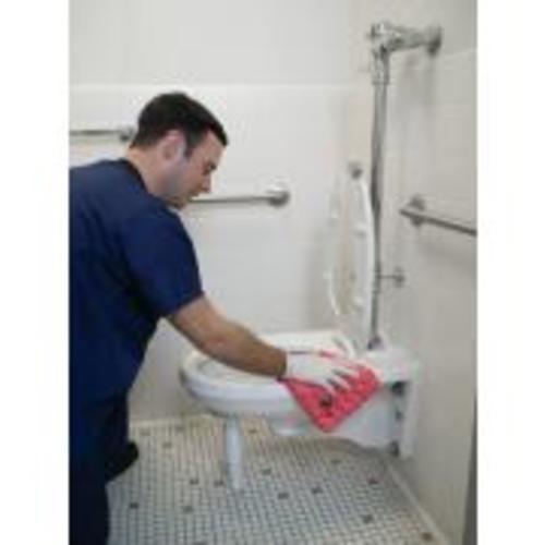 Rubbermaid Microfiber Cloth Multipurpose Red Q620RD 1 pc