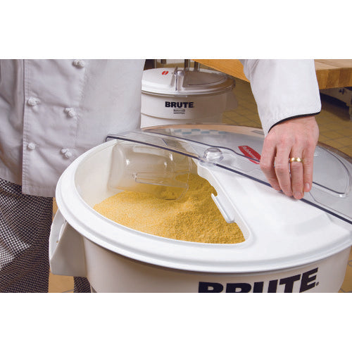 ラバーメイド 【売切廃番】ブルートコンテナ スライド式フタ、スクープセット ホワイト 9G7301 1 組