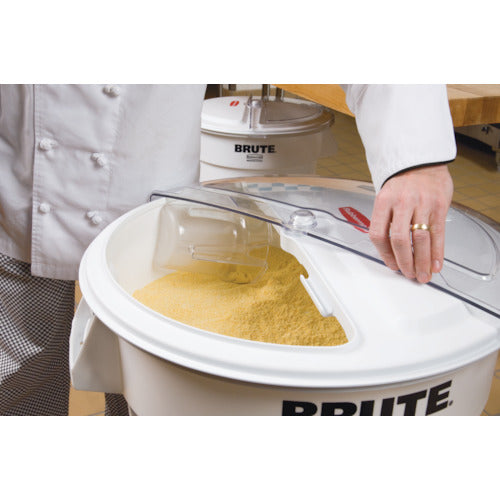 ラバーメイド ブルートコンテナ用スライド式フタ、スクープセット ホワイト 9G7801 1 個