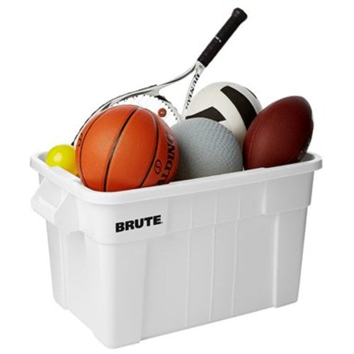 고무 메이드 블루 토트 박스 화이트 9S3101 1 개