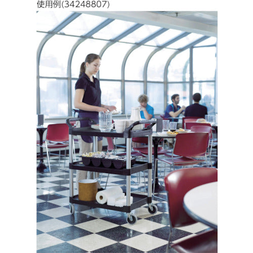 러버 메이드 유틸리티 카트 엔드 패널 첨부 블랙 342107 1대