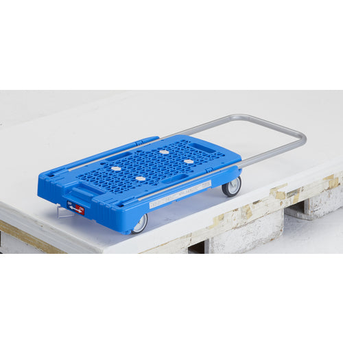 TRUSCO Plastic Cart Acro Carry 600X390 Blue S Included AC-1-BS 1 Unit