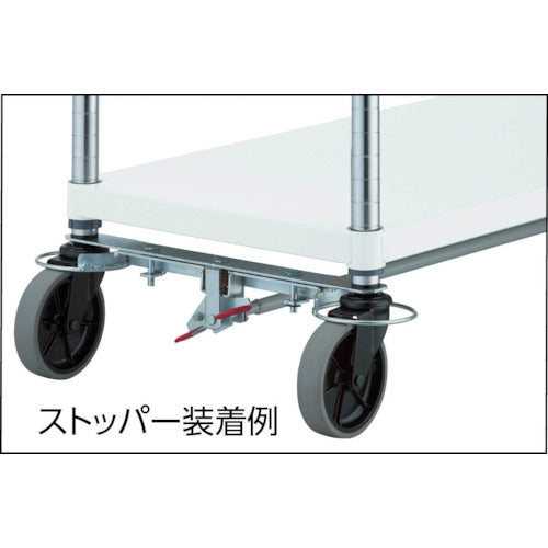 TRUSCO Tool Wagon Phoenix Wagon Noise-reducing 600 x 400 with 4-wheel S White PEW-963-4B-W 1 unit