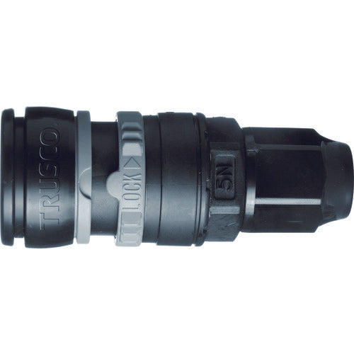 TRUSCO 樹脂継手ソケット ホース取付用 TRS-N5NR 1 個