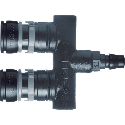 TRUSCO 樹脂継手ソケット 2分岐配管用 TRS-L1NR 1 個