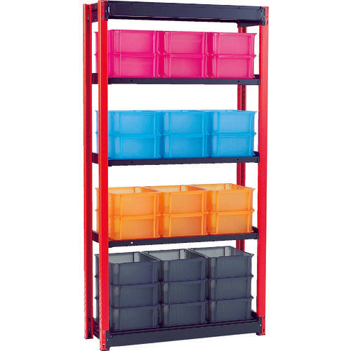 TRUSCO Skeleton Color Container 6L Orange TSK-6OR 1 pc