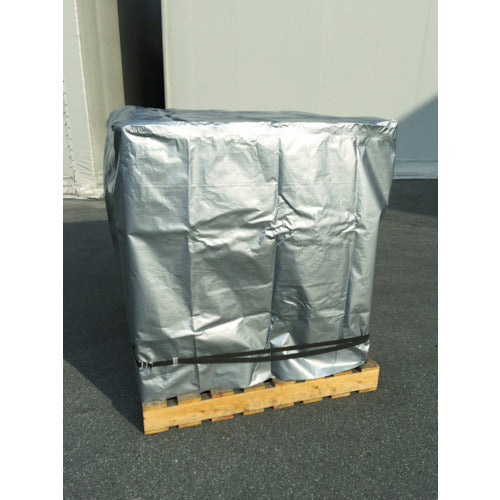 TRUSCO 高耐候性UVパレットカバー1500×1500×H1300#3400 TPUV-15A 1 枚