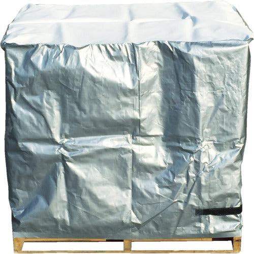 TRUSCO 段積み超耐候性UVパレットカバー1100X1100用#4000 TPUVD-11A 1 枚