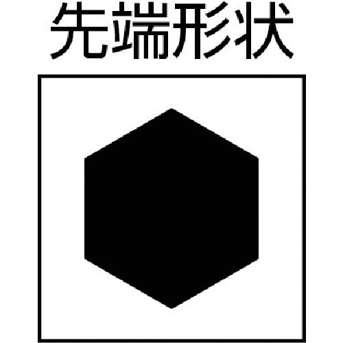 TRUSCO Ball Point Grip Driver 3.0mm TGBD-30 1 piece