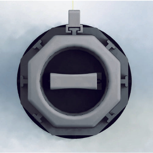 TRUSCO Chain Stand Barrier Line (with Tarpaulin Tape) Navy TST-BR-5 1 pc