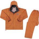 TRUSCO 【매진 폐번】 프로 세이프티 레인 슈트 오렌지 M SRS-25 1 착용