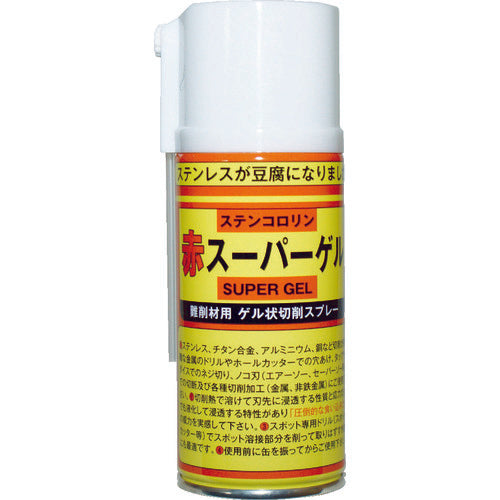 BASARA タッピングオイル ステンコロリン赤 スーパーゲル スプレー 180ml R-7 1 本