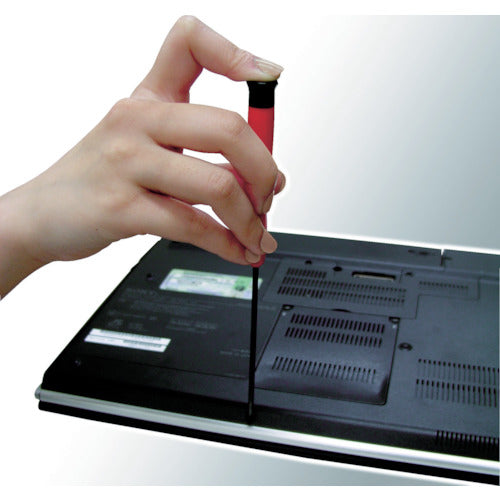 선플래그 플라스틱 정밀 드라이버 날끝 0×축 길이 100mm 1070-0-100 1개