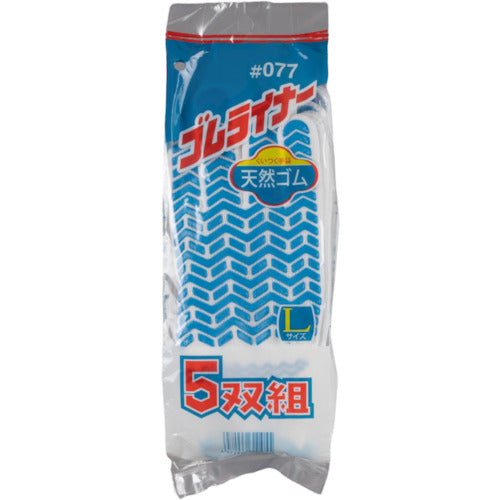 Katsuhoshi Rubber Liner 5 Pairs Set L Blue G-077-BL-L 1 Pair