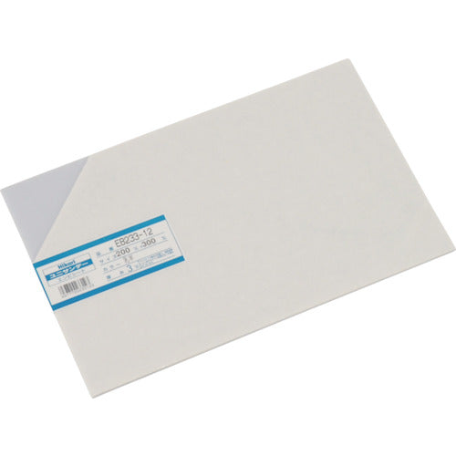 Light PVC board, semi-transparent, 3 x 200 x 300 mm, EB233-12, 1 sheet