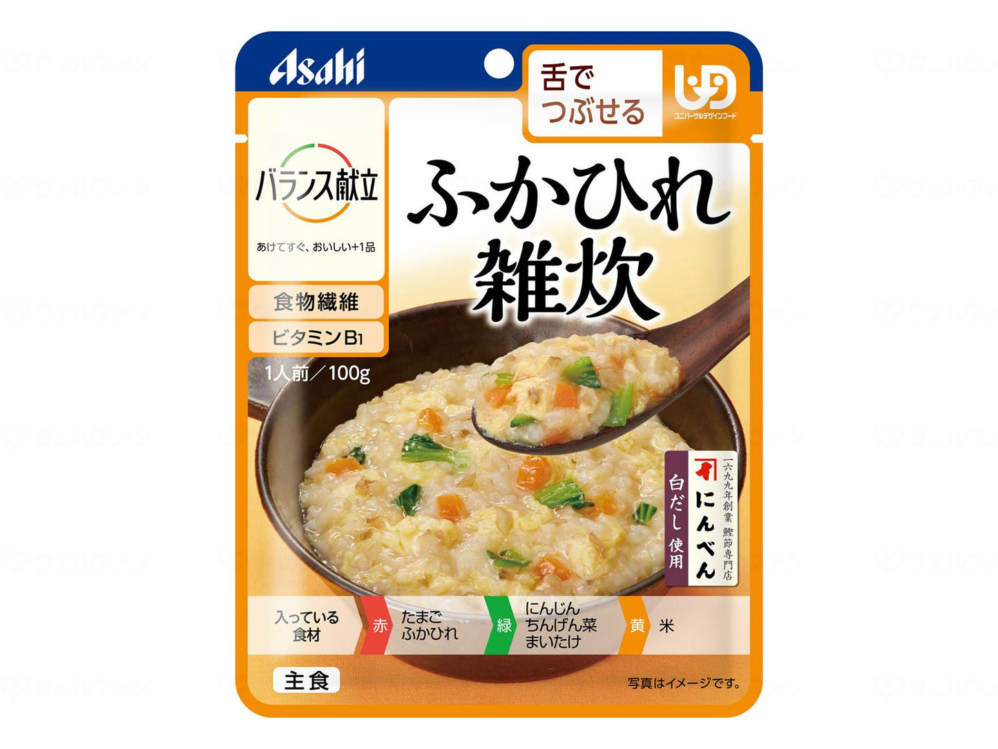 아사히 그룹 식품 밸런스 식단 혀로 부서지는 개