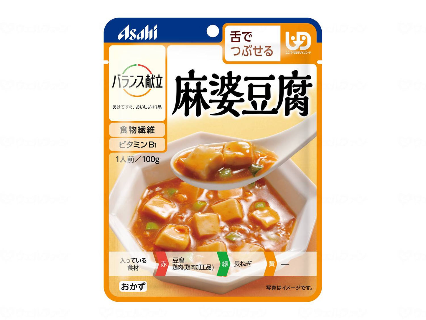 아사히 그룹 식품 밸런스 식단 혀로 부서지는 개 마파 두부