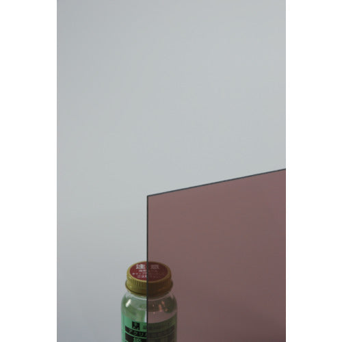 Light PVC board, smoked transparent, 2 x 910 x 600 mm, EB962-11, 1 sheet