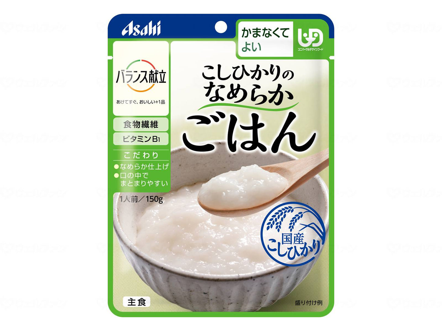 Asahi Group Food Balance Menu Koshihikari Smooth Series Quantity Rice