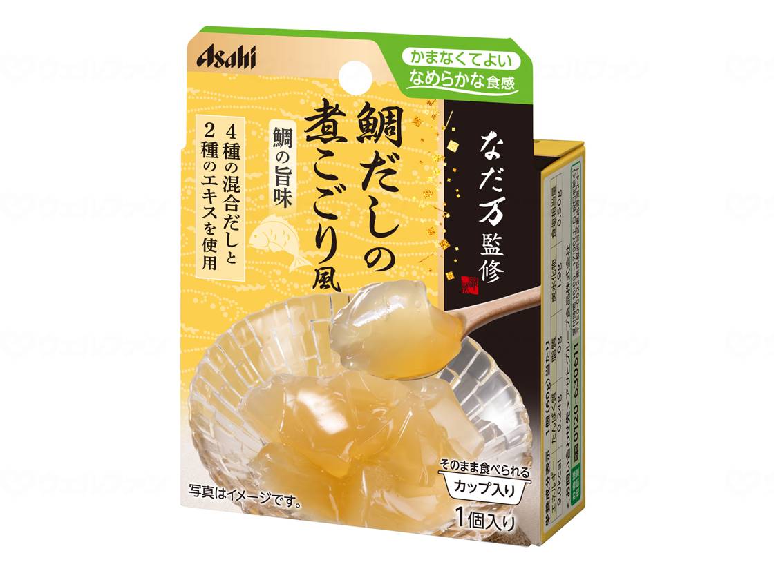 アサヒグループ食品バランス献立 なだ万監修煮こごり 個 鯛だし