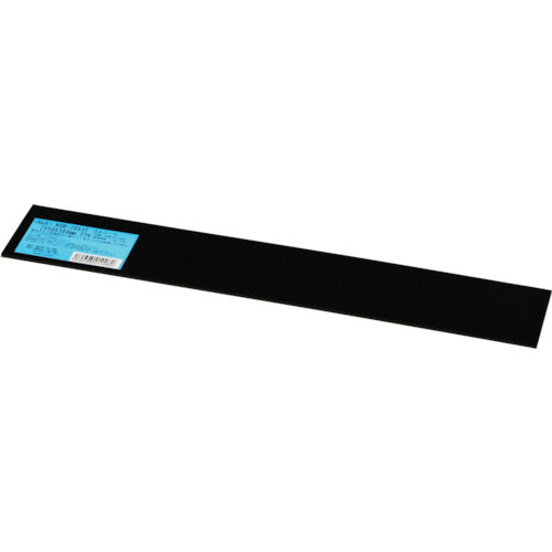HIKARI Natural Rubber Sheet (with Adhesive) Black 2 x 50 x 300 mm KGR-2053T 1 sheet