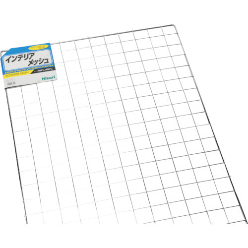 光 クロームメッシュパネル 900×600mm KJ963-1 1 枚