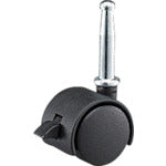 라이트 쌍륜 캐스터 탈착식 타입 30 스톱 부착 KWD-31S 1 PK