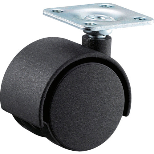 光 双輪キャスタープレートタイプ 40 KWP-40 1 個