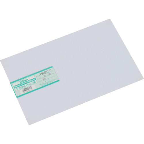 빛 폴리스티렌 판 유백 반투명 200×300×1.0mm PS2031-7 1장