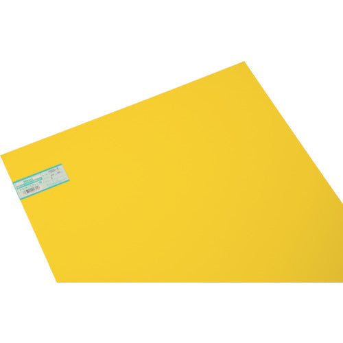 Light Polystyrene Plate Yellow 600 x 900 x 1.0 mm PS9061-5 1 sheet