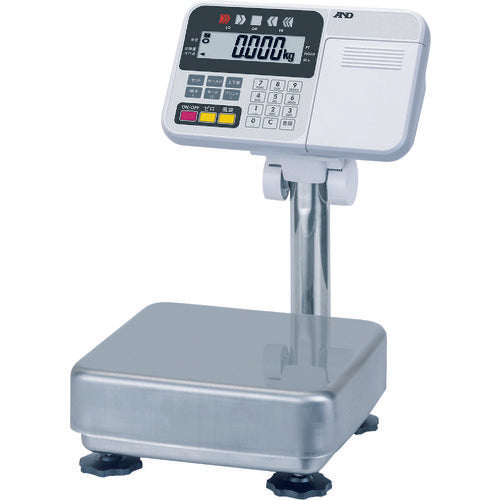 A&D dustproof and waterproof digital scale, capacity 10kg, HW10KC, 1 unit