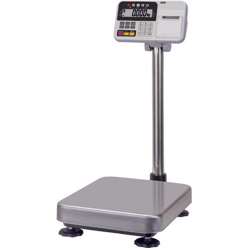 A&D dustproof and waterproof digital scale (with built-in printer) Capacity 60 kg HW60KCP 1 unit