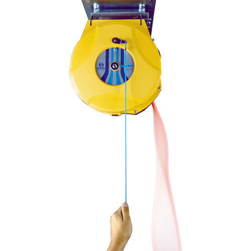 日平 ハンディーエアーリール(ブレーキ付) ホース内径6.4×外径10mm 黄 HAP-210JS-Y 1 台