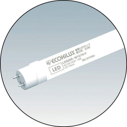 IRIS 直管形LEDランプ HES−GF 20型 1000lm LDGF20T-W-7-10P 1 本