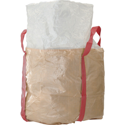 TRUSCO Container Bag, Red Belt, Type 1, No Discharge Port, Economy Type, TCB-1E-RD, 1 Piece