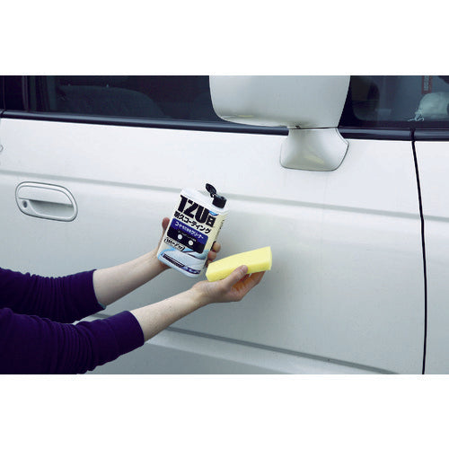 SOFT99 Car wax cleaner liquid that can also be used for coating White & White Pearl cars 00283 1 piece