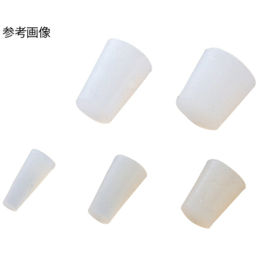 AS Ultra-small Silicone Stopper S-9 (10 pieces) 1-9662-03 1 bag