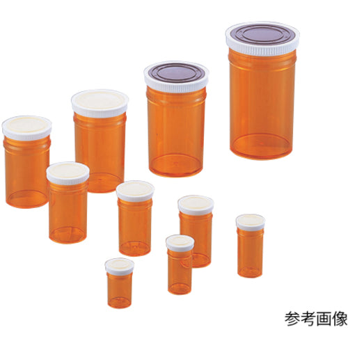 AS Styrofoam rod bottle (specimen bottle) 15ml S-15 brown 1-9730-02 1 piece