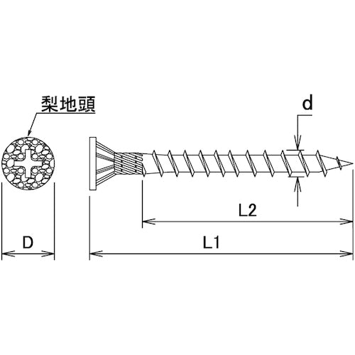 DAIDOHANT 논크롬 라스파트 컴파네비스 3.8X45 (450개입) 00039838 1상자