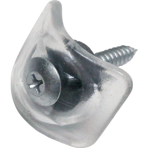 DAIDOHANT 물결판 전용 나사 폴리카 와셔 키노시타용 5X35 클리어