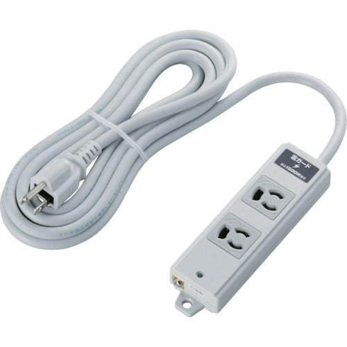 ELECOM RoHS Compliant Anti-pullout 3P 2-port Lightning Guard Magnet 3m Gray T-WRMK3230LG/RS 1 pc