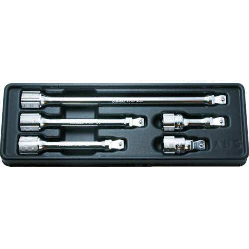 Ko-ken 12.7mm Insert Offset Extension Bar Set 5 Pieces PK4763/5 1 S
