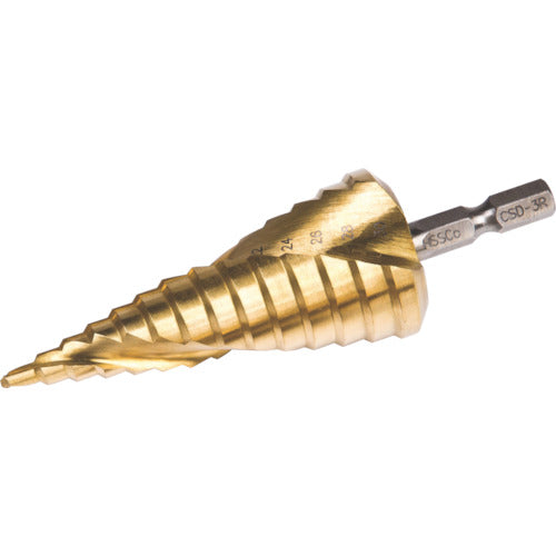 위닝 보아 코발트 스텝 드릴 4~30mm 티타늄 코팅 CSD-3TR 1개