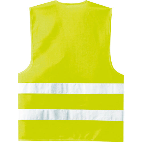 Midori Anzen High Visibility Safety Vest Fluorescent Yellow 4073160041 1 piece