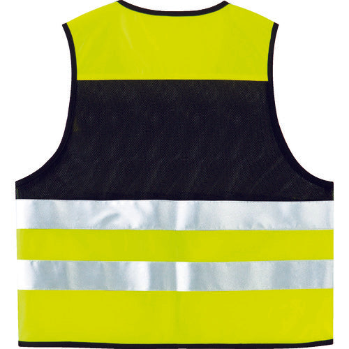 Midori Anzen High Visibility Safety Vest Fluorescent Orange 4073160080 1 piece
