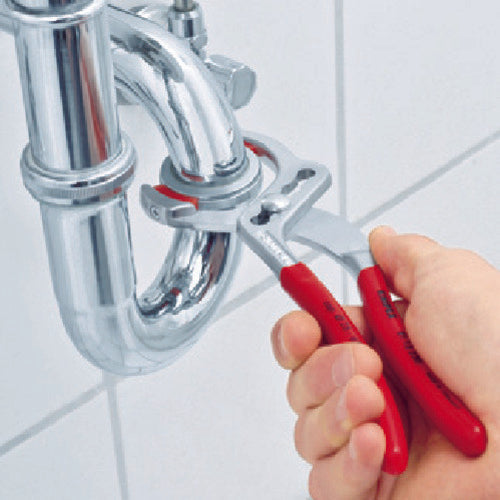 KNIPEX Pipe Pliers 250mm Plastic Jaw Type 8113-250 1 Piece