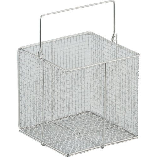 TRUSCO ステンレス洗浄カゴ 角型 有効内寸142X142X146 TSK-1515N 1 個