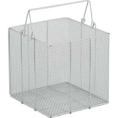 TRUSCO ステンレス洗浄カゴ 角型 有効内寸242X242X246 TSK-2525N 1 個