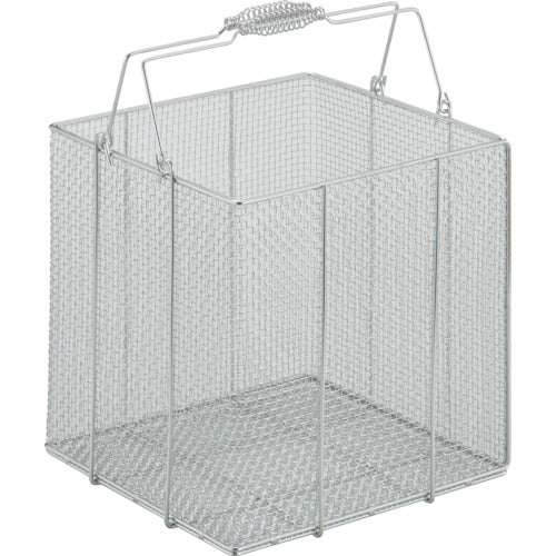 TRUSCO 스테인리스 세정 바구니 각형 유효 내 치수 290X290X295 TSK-3030N 1개