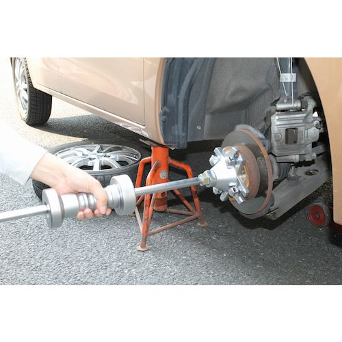 HASCO Vehicle Maintenance Supplies Front Wheel Hub Puller for 5 Holes Screw Size M18 x P2.0 FHP-993B 1 Piece